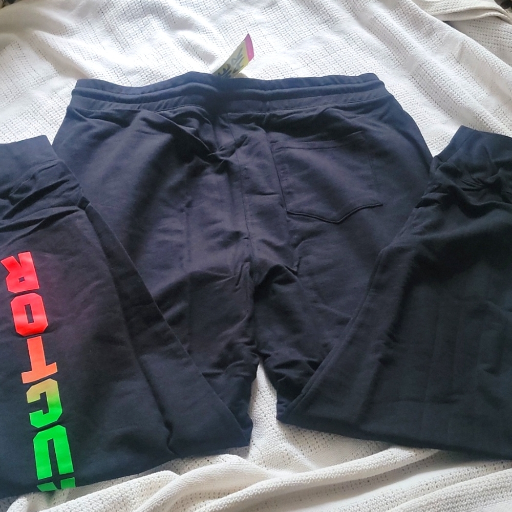 COPY - Zumba Fitness Beach Baller Instructor Sweatpants in Black sz L Lovely